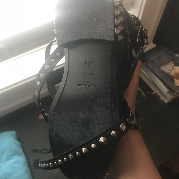 Saint Laurent Signature Ranger Studded Boots - Picture 4 of 6